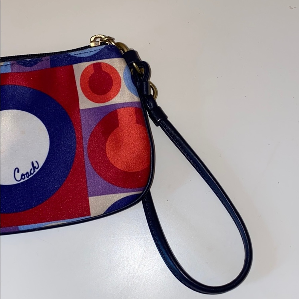 Coach Multi-Colored Wristlet - Picture 5 of 6